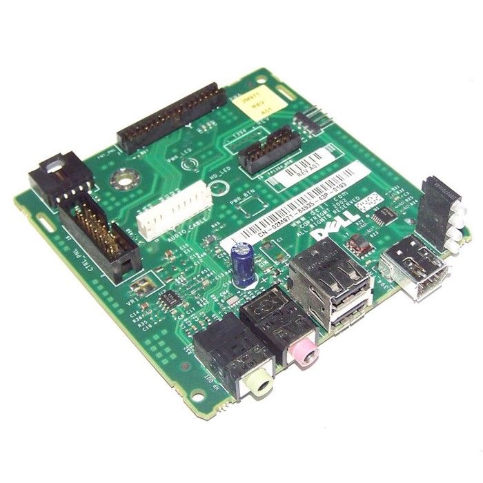 Front Panel I/O Dell 02M971 2M971 4Xled Firewire 2Xusb Audio 5-Pin Precision 650