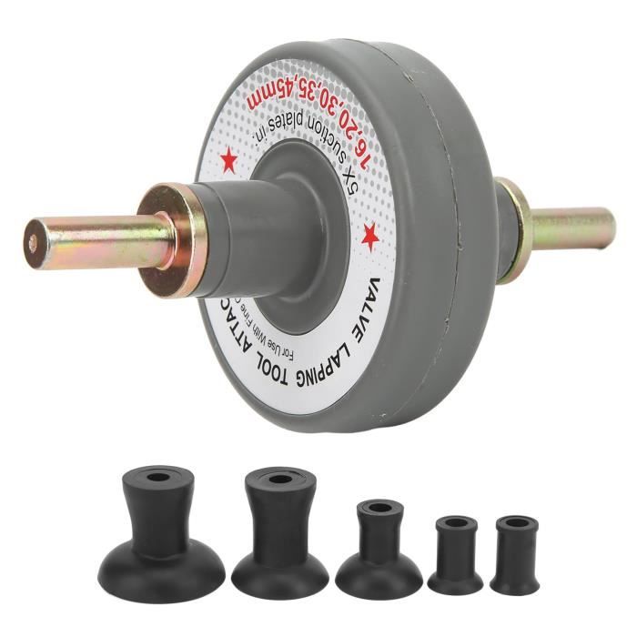 Dioche Kit de rodoir de soupape avec 5 plaques d'aspiration 1000rpm à  1250rpm universel pour meuler petit moteur - Cdiscount Auto