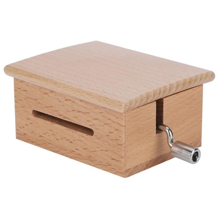 Dilwe Cadeau D'anniversaire Boîte à Musique De Jeux 09 Boîte Ronde