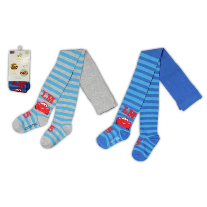 Lot De 2 Collants Bebe Garcon Disney Cars 6 12 Mois Cdiscount Chaussures