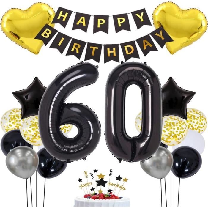 Écharpe D'anniversaire Satin Noir Lettre Dorée - 80x9.5cm, Pour Homme, Anniversaires 18, 21, 30, 40, 50 Ans - 9