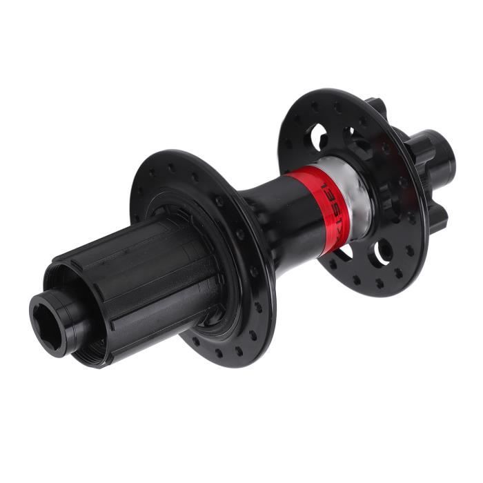 Roue avant et arrière 700 C pour vélo de route à dégagement rapide en alliage d'aluminium à double paroi Jante V-Brake 7-10 vitesses Carte d'inertie 32H Noir