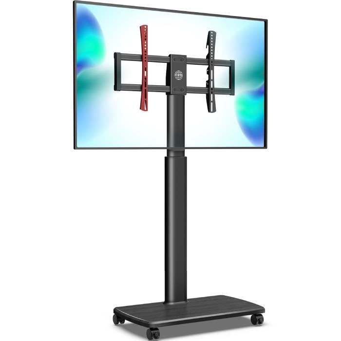 Support Tv Sur Pied Avec Roulettes Support TV Mobile AOKCOS 43-75 - Roulettes Réglable Hauteur VESA 600x400 Support Tv Roulable 43-75 Pouces Support Tv Sur Pied Avec Roulettes Support TV Mobile AOKCOS 43-75 - Roulettes Réglable Hauteur VESA 600x400 Support Tv Roulable 43-75 Pouces