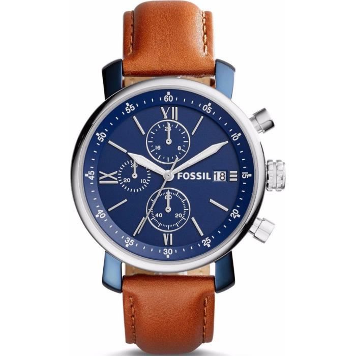 FOSSIL - Montre Pour Hommes Rhett BQ2163 , - Achat/vente montre - Cdiscount