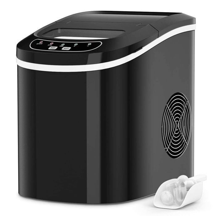 Photo de machine-a-glacons-goplus-12kg-24h-reservoir