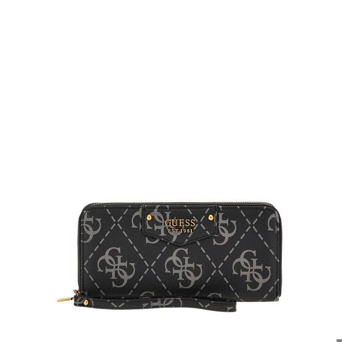 Guess Eco Brenton Compagnon zippé Black