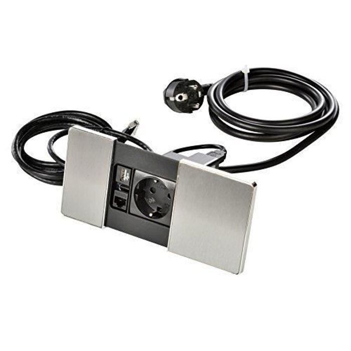 Kopp 939622018 versapad Prise de Courant encastrée 1 connecteur RJ45