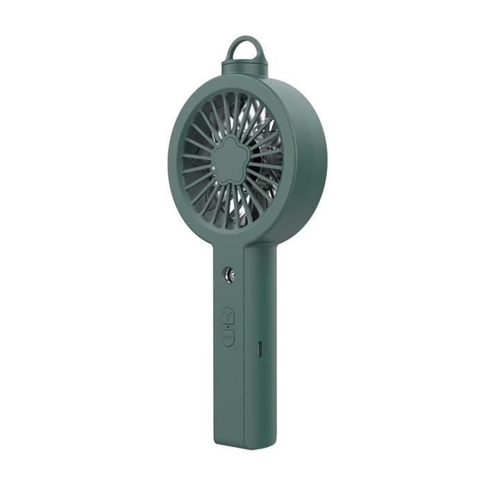 Ventilateur Portable Avec Brumisateur - Réservoir 350ml, Rechargeable, Pour Jardin, Camping, Bureau, Rafraîchissement Extérieur