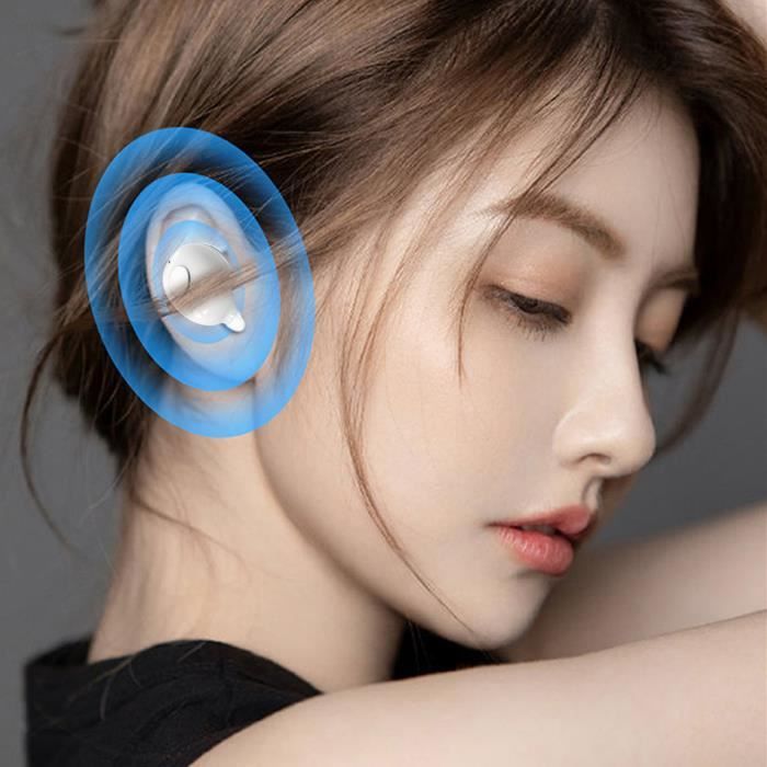 Écouteur Sans Fil Bluetooth Unique, Mini Casque Bluetooth Sans Fil IntraAuriculaire Invisible