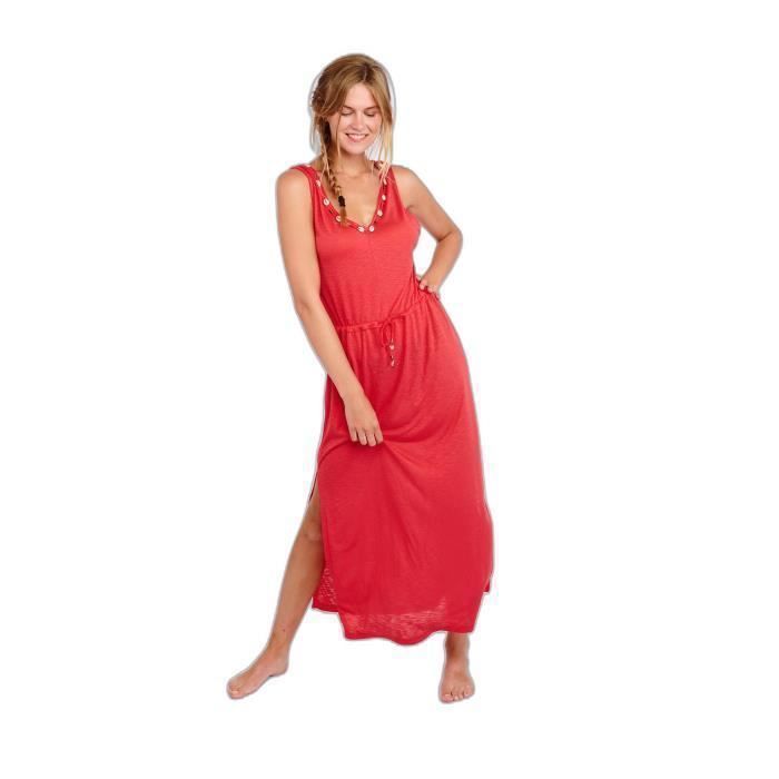 Robe Rouge Banana Republic Taille 4P (petite) - Style Enveloppante, Occasion Très Bon état