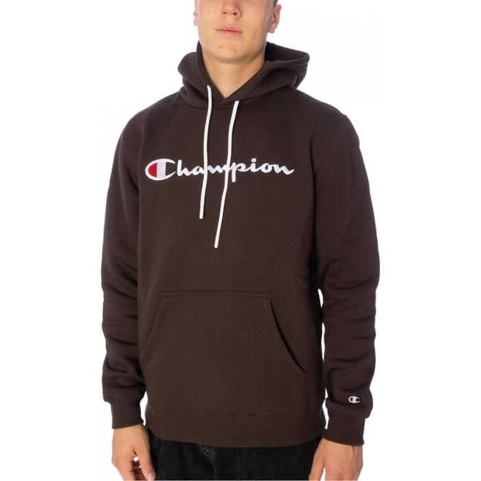 Sweat-shirt Champion Con Capucha Homme 2190203-MS548 T:XXL C:MARRON