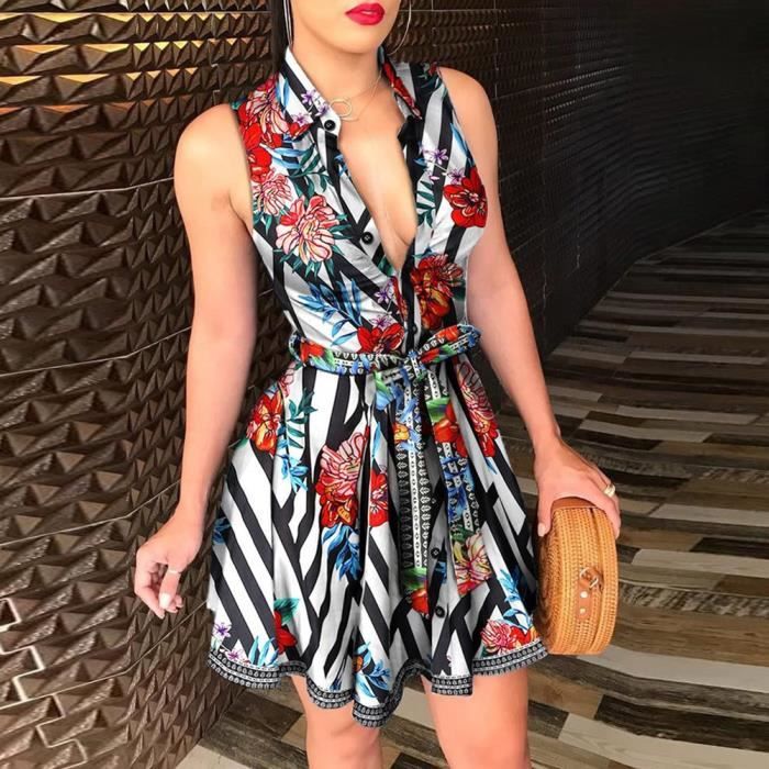 Robe Noir pois robe Vintage femmes robe 2020 printemps l che