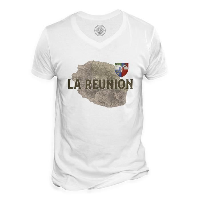 T-shirt Femme Col V Lot 46 Département Cahors Carte Ancienne Rare Occitanie  Blanc - Cdiscount Prêt-à-Porter