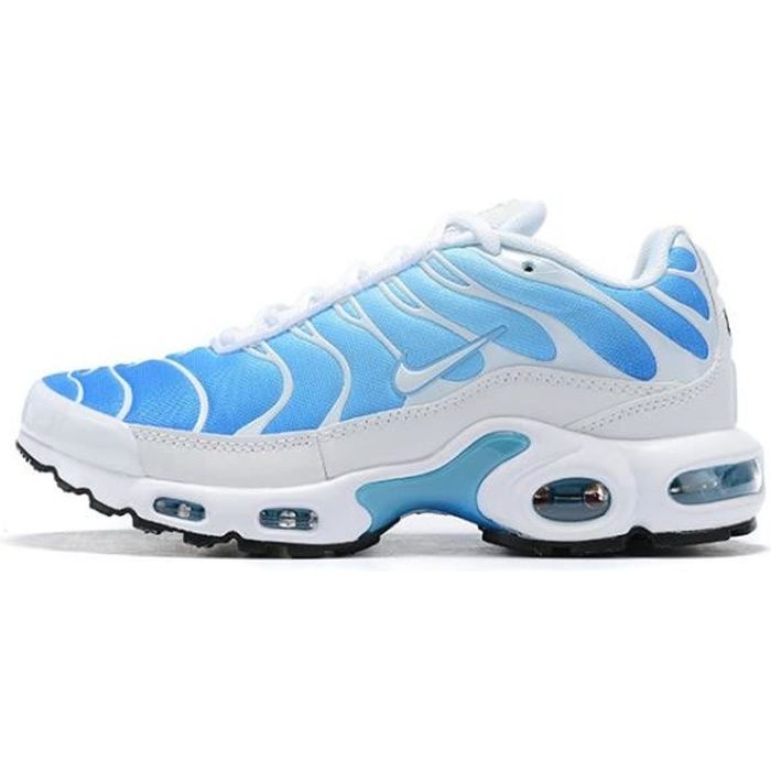 Baskets Nike Air Max TN Plus TXT Chaussures Homme Entraînement Bleu Blanc  Blanc/bleu - Cdiscount Chaussures