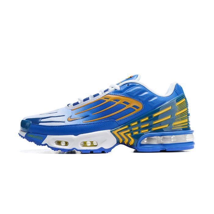 Baskets Nike Air Max Plus TN 3 Homme Femme Chaussures Entraînement de Sport  Bleu Orange Blanc Bleu orange blanc - Cdiscount Chaussures