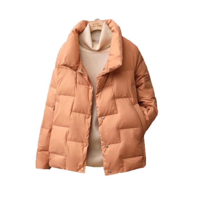 Doudoune Légère Femme Courte – Veste Duvet Canard – Pliable, Chaud, Style Slim-Fit - 11