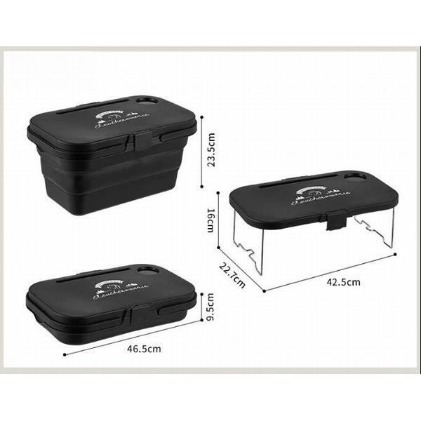Boîte De Rangement Extérieur Planche Multifonction - Légère Pour Camping Pique-nique - Neuf