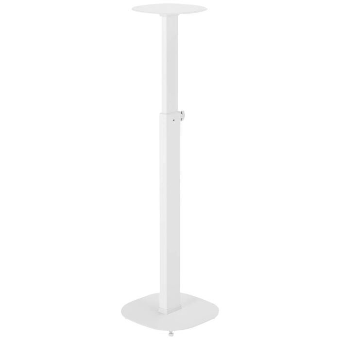 Jupe De Couverture Pour Pied De Haut-parleur DJ - En Spandex Extensible, 3 Côtés, 3 Poches, Couleur Blanc, Pour Trépieds De 120 à 180 Cm