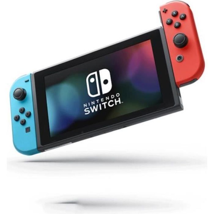 Console Portable Nintendo Switch néon / néon 3 modes de jeu