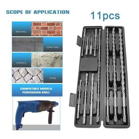 10 Pièces Clé à Molette électrique à Tête Carrée 1-2 Po Adaptateur D'embout De Tournevis