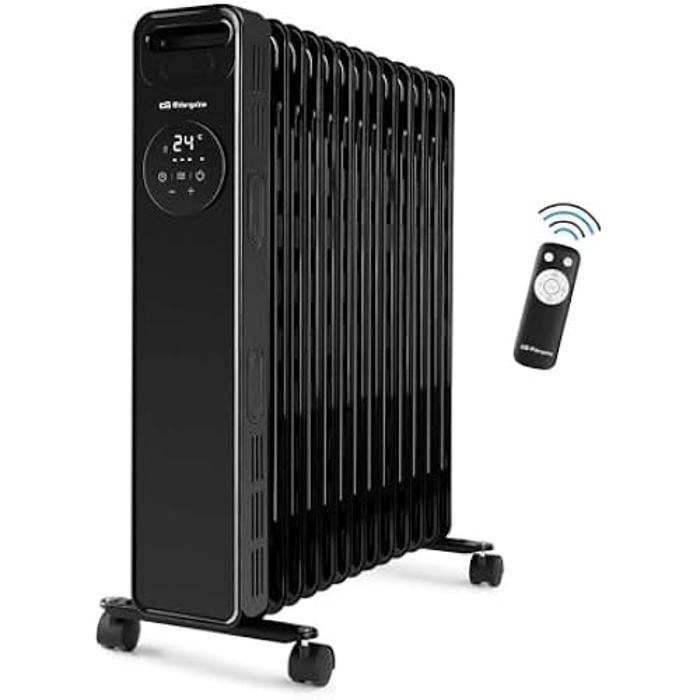 Radiateur à huile - ORBEGOZO - RAD 2510 - 2500 W - 13 éléments - Programmable