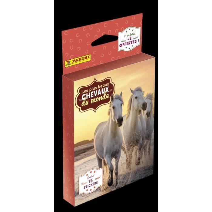 Panini Animaux 2025 Blister 13 Pochettes + 4 Offertes - 85 Stickers Colorés Pour Enfants