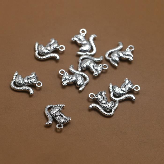 20Pcs Plaqué Argent en Acier Inoxydable étoile à cinq branches Charme Pendentif 1*0.8cm 20Pcs Plaqué Argent en Acier Inoxydable étoile à cinq branches Charme Pendentif 1*0.8cm
