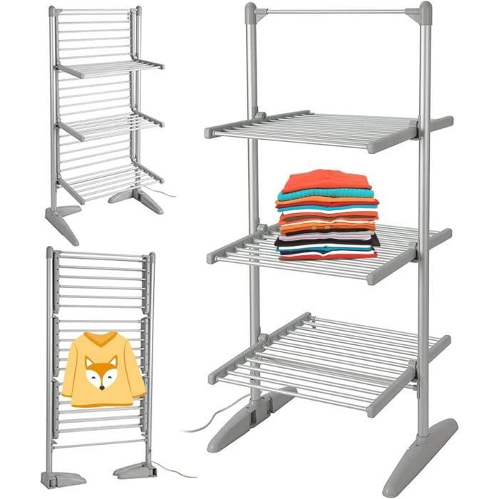 Ehskzjh Séchoir À Linge Chauffant Portable, Sèche-Linge Électrique