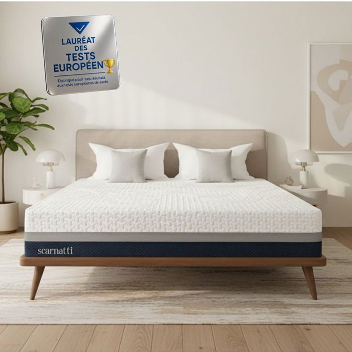 Matelas Scarnatti 160x200 cm – 27 cm – Excellence – Mémoire de Forme Gel