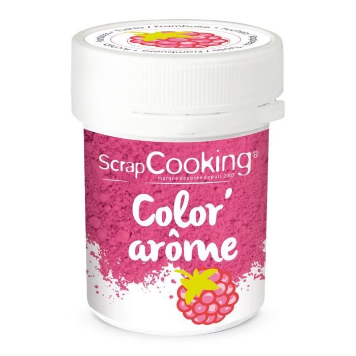 Color'arôme - rose framboise - 10g - Scrapcooking