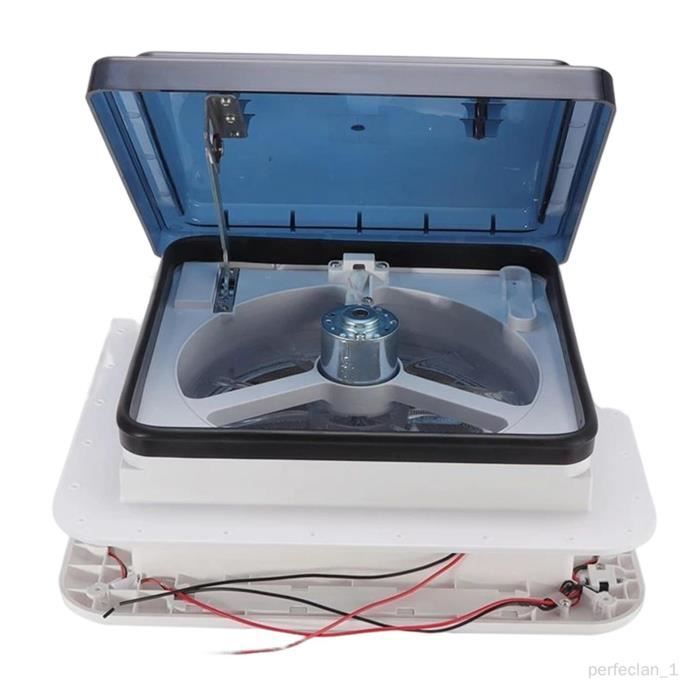 Ventilateur De Toit Motorisé ICC Profil Bas - Pour Fourgon, Bus Ou Transport Animaux