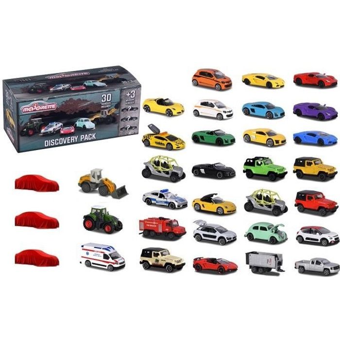 Set de 3 Voitures Majorette Collection Racing - Voiture - Achat