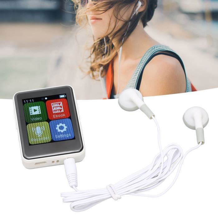Lecteur MP3 Étanche Avec Clip Et Réduction Bruit - Idéal Natation Et Sport (Noir)