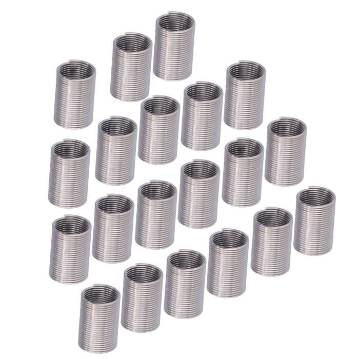 20 écrous Réducteurs Filetage M14 X 1,25 – Pour Réparation Et Insertion Spirale – Kit Universel