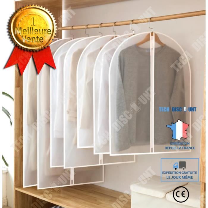 Lot De 2 Housses De Rangement T.M. Lewin – Bleu Marine, Pour Costumes, Zippées