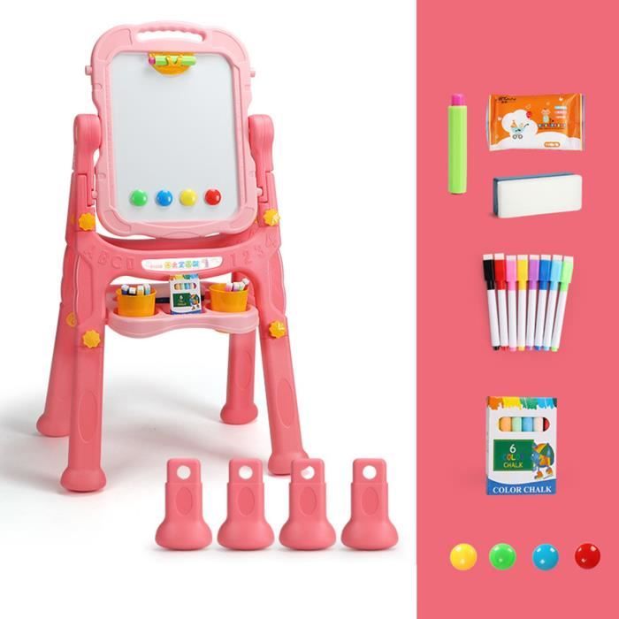 Tableau Enfant Magnétique 3 en 1 - GOPLUS - Noir/Blanc - Rouleau de Papier  et Boîtes de Rangement - Cdiscount Jeux - Jouets