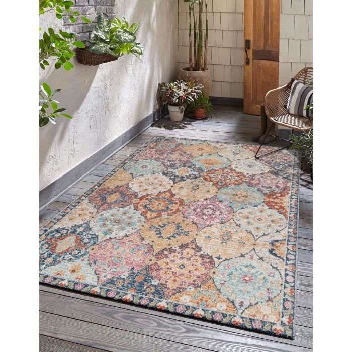 Tapis extérieur - The Carpet Palma - Vintage - 240x340 cm - Crème