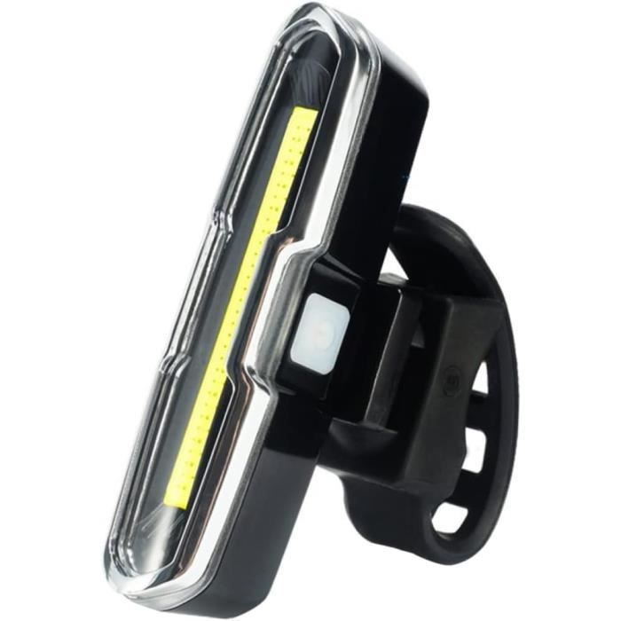 Feu Arrière De Vélo Télécommandé Clignotant LED, USB Rechargeable éclairage Arrière, Cyclisme Avertissement Sécurité Feux De Vélo Pour All Mountain, Route, Vélo, Voyant Lumineux