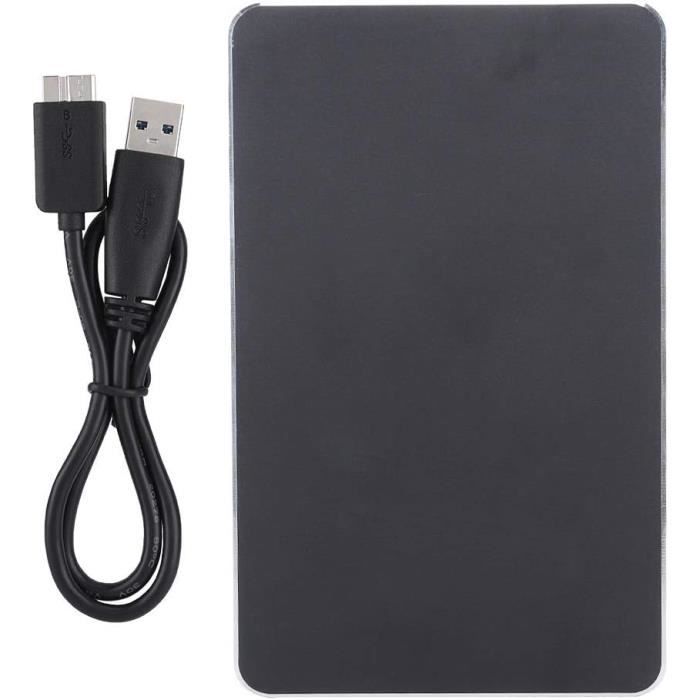 Disque Dur Externe Portable USB 3.0 2.5" – 500 Go / 1 To / 2 To – Boîtier Aluminium Élégant, Transfert Rapide
