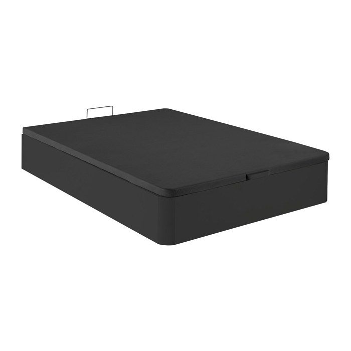 Sommier coffre 140 x 190 cm - Noir mat - HESTIA de YSMÉE