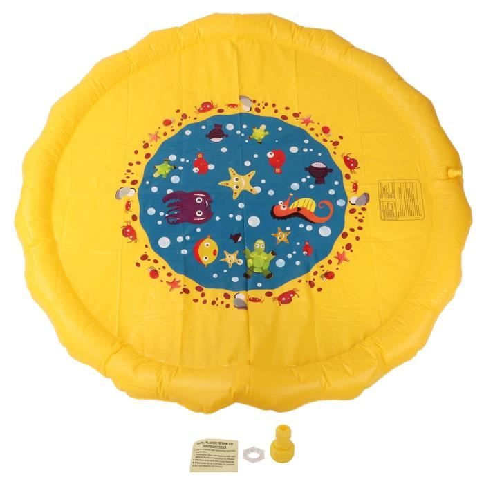 Tapis de Jet d'eau pour Jouets Enfants,170cm Tapis de Pulvérisation d Tapis de Jet d'eau pour Jouets Enfants,170cm Tapis de Pulvérisation d