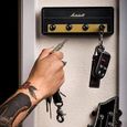 Porte Clé Étui à clé,Support ampli guitare Vintage amplificateur porte clé Jack support 2.0 Marshall JCM800，blanche-1