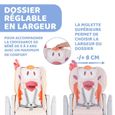 CHICCO Chaise Haute Polly 2 Start - 4 Roues fancy chicken-1