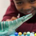 Mosasaurus, figurine avec détails réalistes et mâchoire mobile, jouet dinosaure inspirant l'imagination pour enfants dès 4 ans,-1
