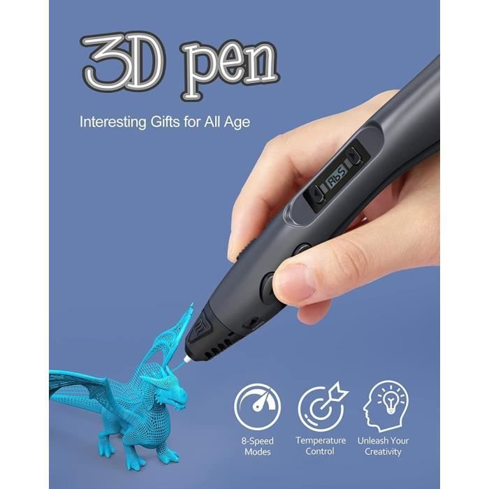 Stylo d impression 3d stylo 3d enfant - Cdiscount
