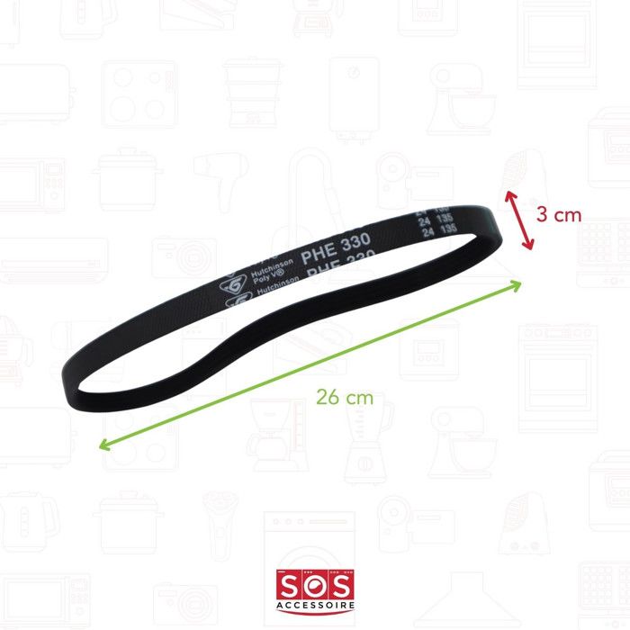 COURROIE DE TRANSMISSION POUR SECHE LINGE BOSCH BVMPIECES Cdiscount — free download
