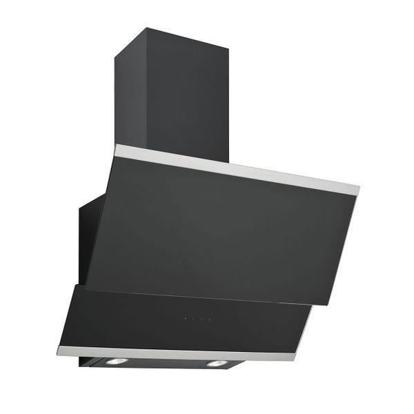 Hotte cuisine verticale Silverline LUKO verre trempé noir - 90 cm Noir -  Cdiscount Electroménager