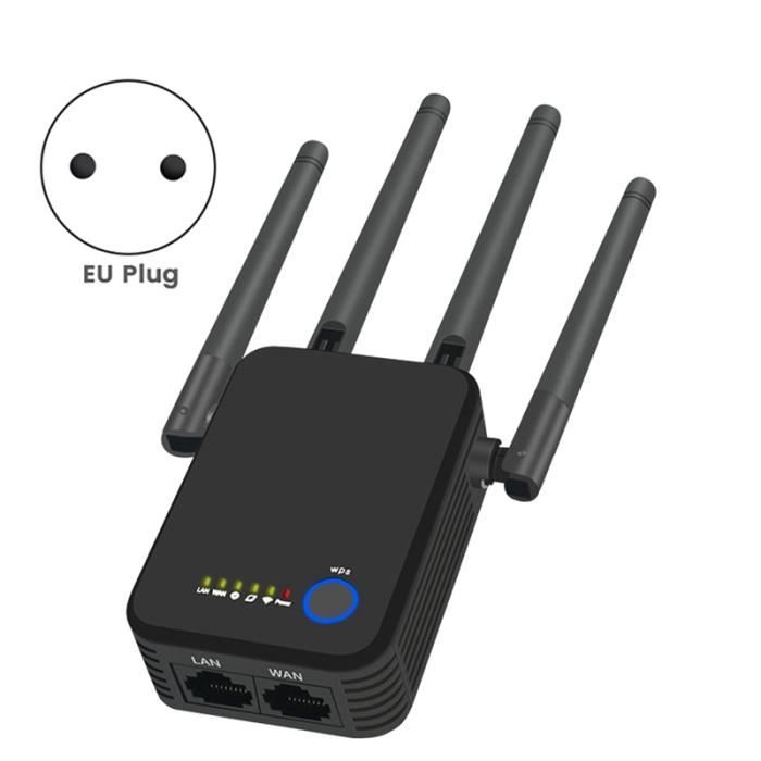 RéPéTeur WiFi 1200 Mbps Extension de WIFI Sans Amplificateur RéSeau