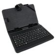 clavier en cuir pour tablette TD® 7 pouces Connexion USB Clavier de haute qualité-2