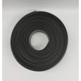 Plinthe souple flexible de haute qualité en PVC MadeInNature®/gris foncé, hauteur 60mm (x) 10m longueur -3